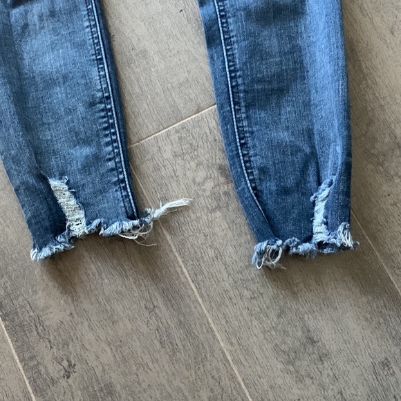 Express denim Perfect ankle legging high rise size 4 - Picture 5 of 10